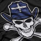 Eureka Stockade Skull – Aussie Rebel Flag Outlaw Style Love T-Shirt