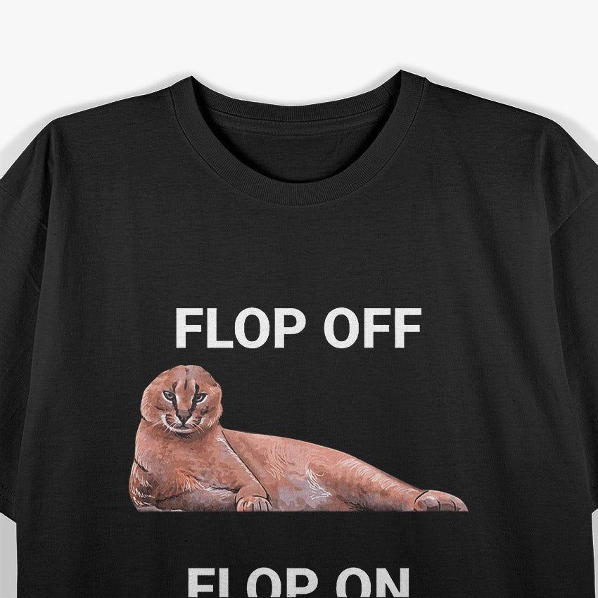 Big Floppa, Funny Cat, Cat Lovers T-Shirt