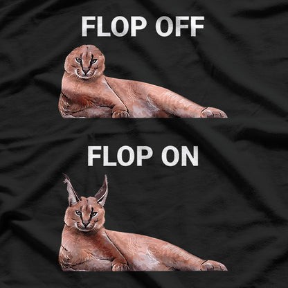 Big Floppa, Funny Cat, Cat Lovers T-Shirt