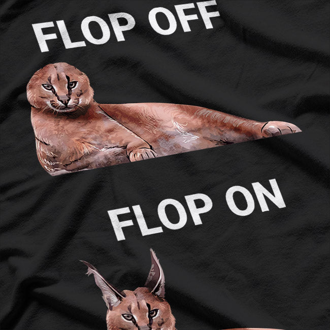 Big Floppa, Funny Cat, Cat Lovers T-Shirt