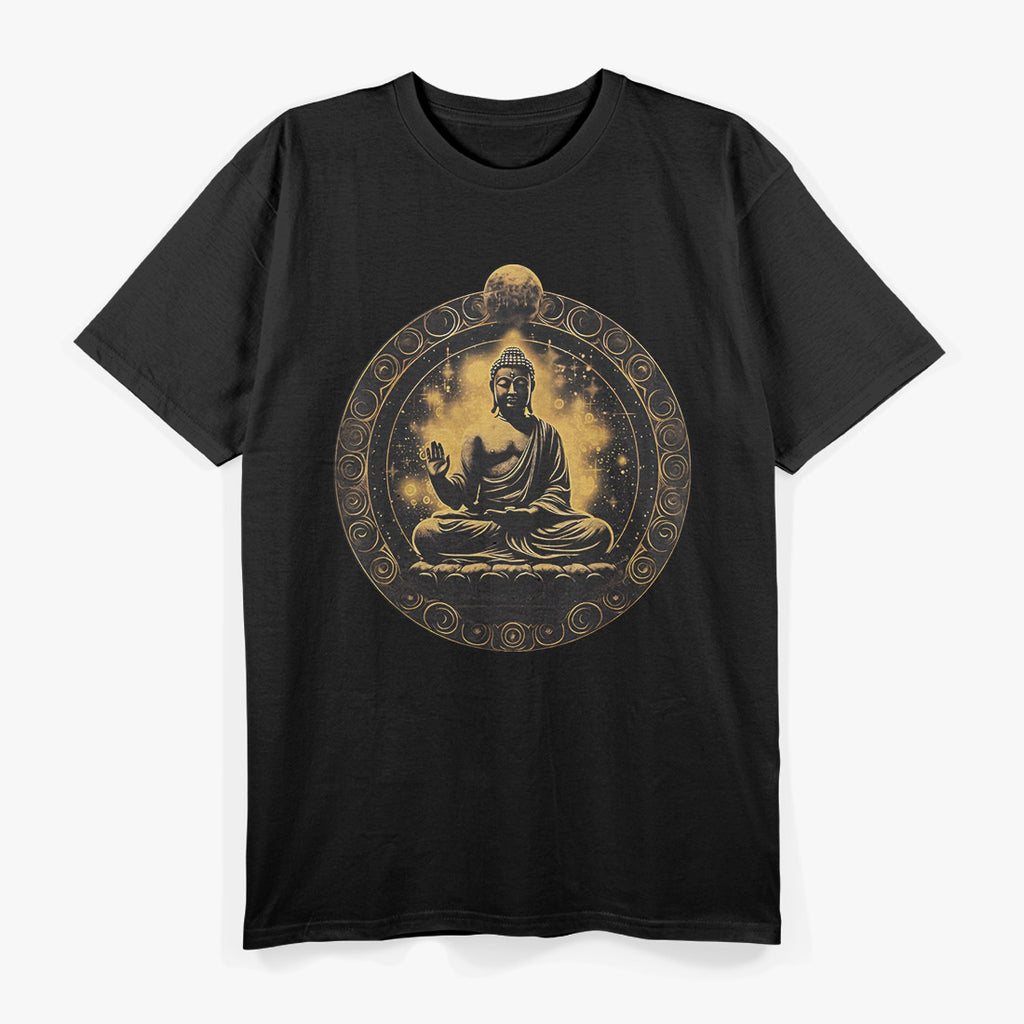 Buddha Zen Buddhism Yoga Meditation Spiritual Harmony T-Shirt