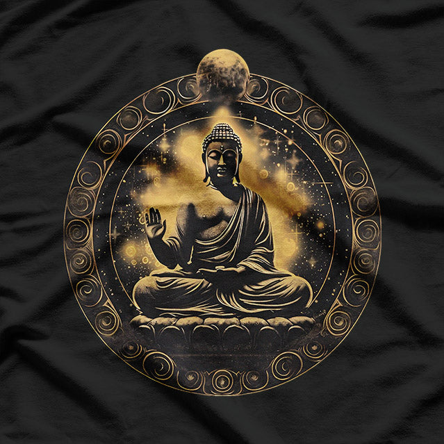 Buddha Zen Buddhism Yoga Meditation Spiritual Harmony T-Shirt