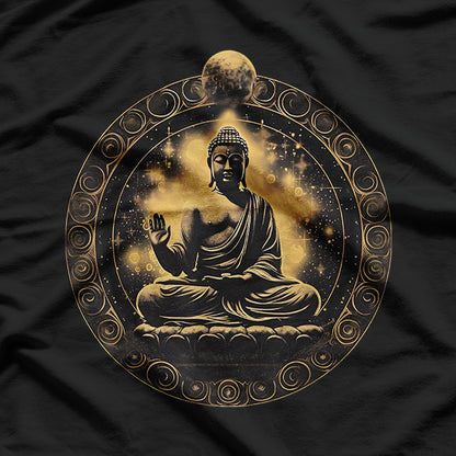 Buddha Zen Buddhism Yoga Meditation Spiritual Harmony T-Shirt