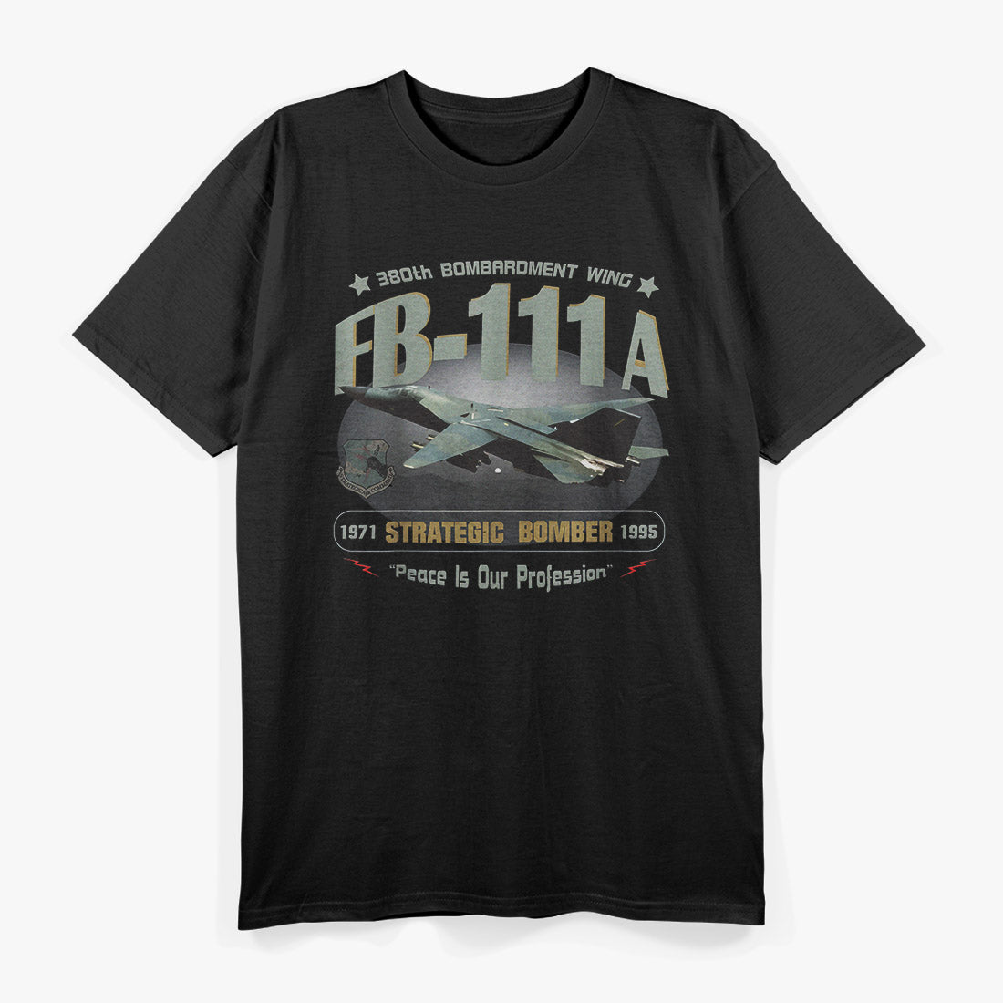 FB-111A Strategic Bomber – Vintage Military Aircraft T-Shirt