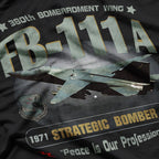 FB-111A Strategic Bomber – Vintage Military Aircraft T-Shirt