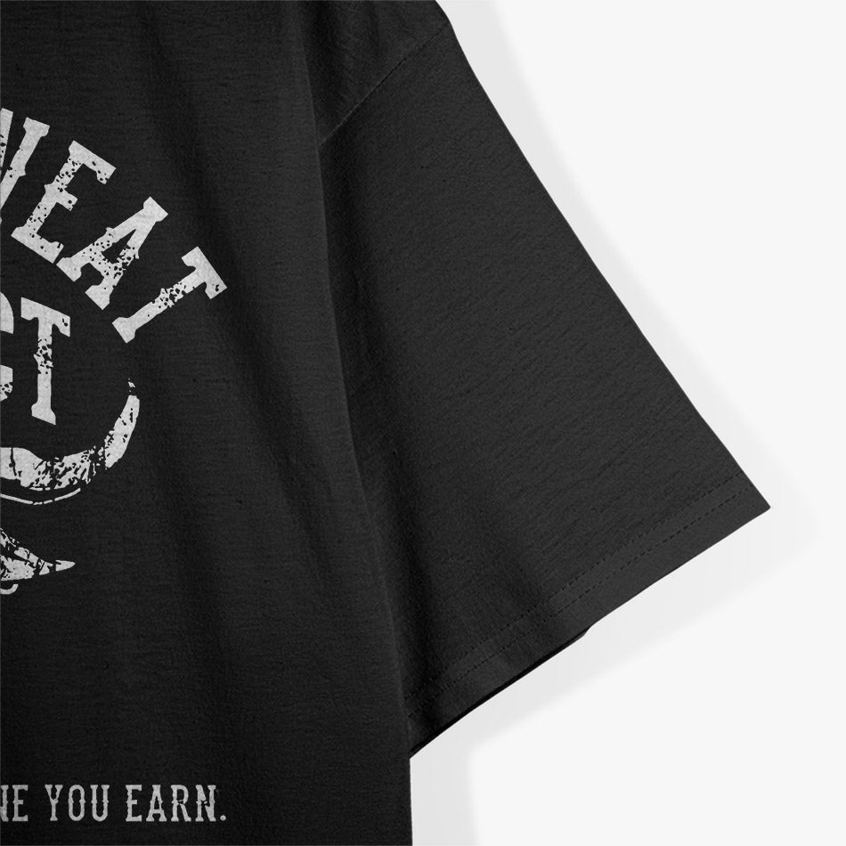 First Two You Give Last One You Earn Blood Sweat Respect T-Shirt