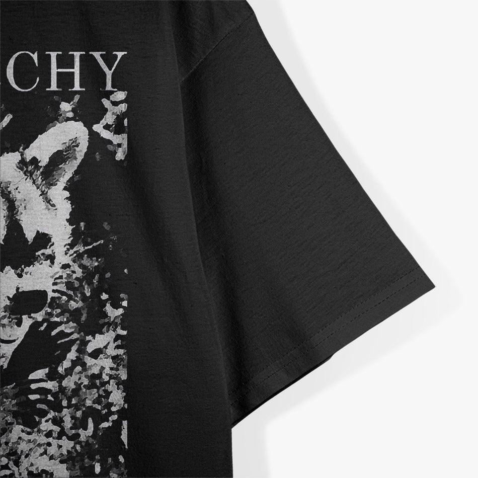 Funny Anarchy Raccoon – Rebel Trash Panda Humor T-Shirt