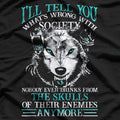 I'll Tell You What's Wrong With Society Funny Wolf T-Shirt