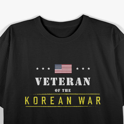 Proud Veteran – Korean War Service T-Shirt