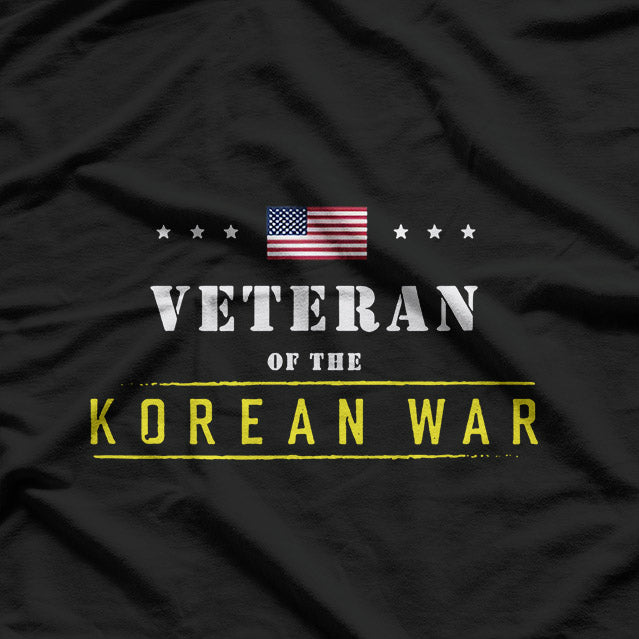 Proud Veteran – Korean War Service T-Shirt