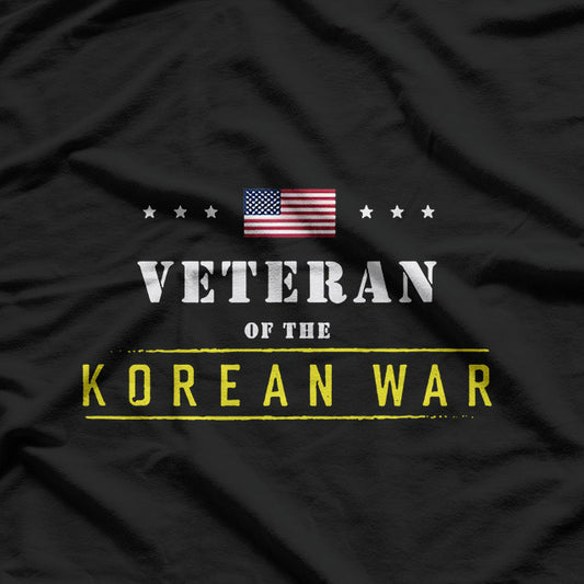 Proud Veteran – Korean War Service T-Shirt