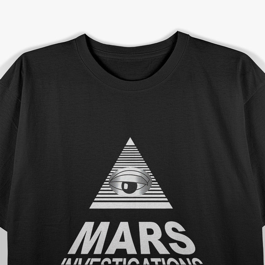 Mystery Lovers – Mars Investigations Inspired Artwork T-Shirt