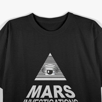 Mystery Lovers – Mars Investigations Inspired Artwork T-Shirt