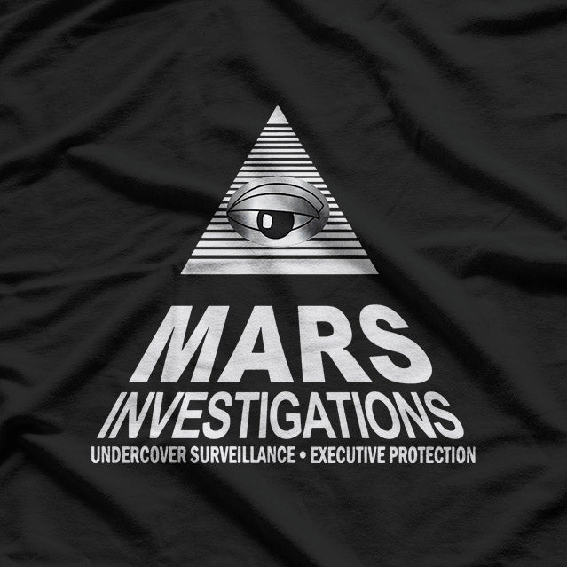 Mystery Lovers – Mars Investigations Inspired Artwork T-Shirt