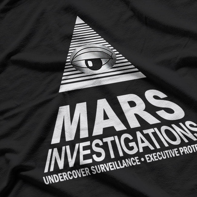 Mystery Lovers – Mars Investigations Inspired Artwork T-Shirt