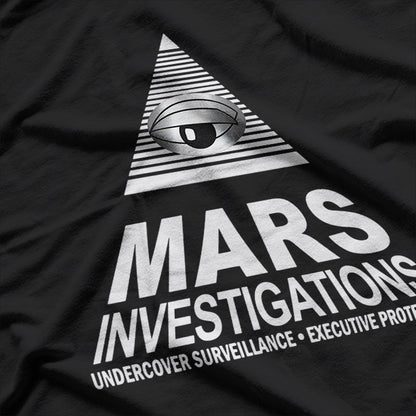 Mystery Lovers – Mars Investigations Inspired Artwork T-Shirt
