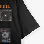 Old School DJ VS New School DJ Equipment Table T-Shirt