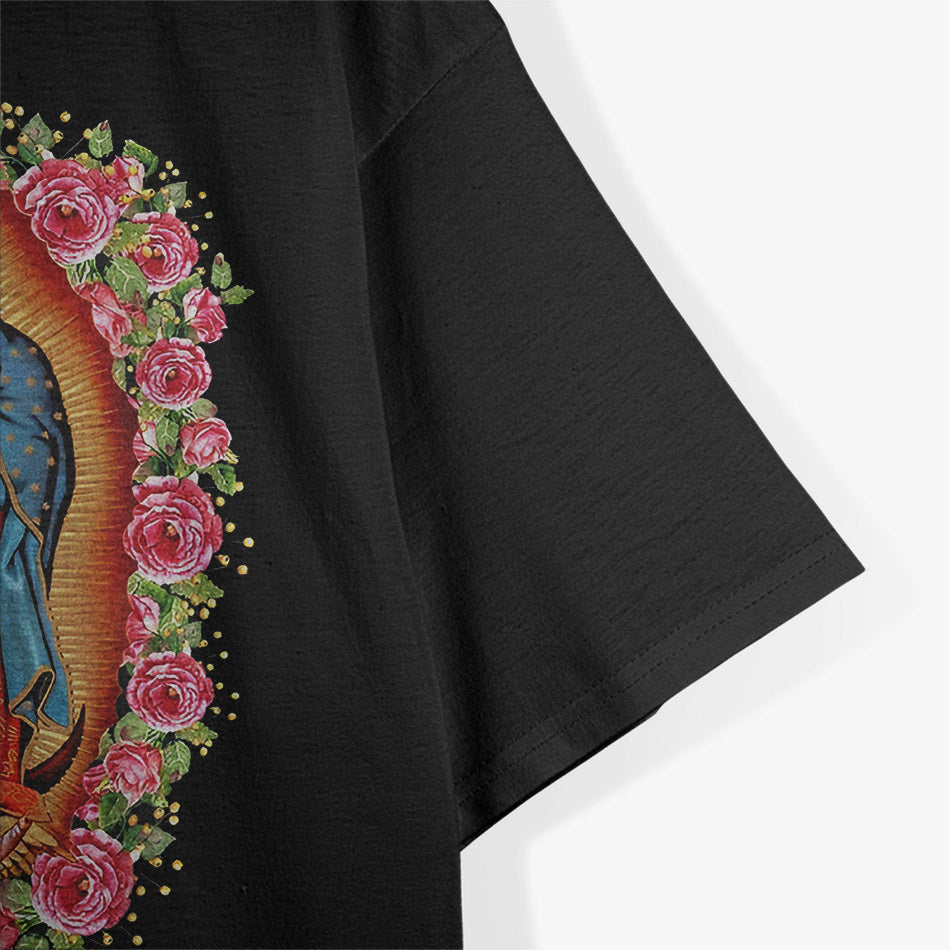 Our Lady of Guadalupe Virgin Mary Religious Spiritual Graphic T-Shirt
