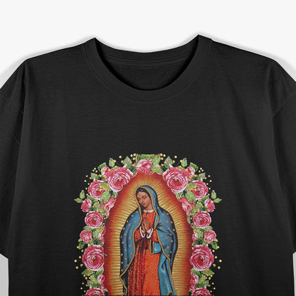 Our Lady of Guadalupe Virgin Mary Religious Spiritual Graphic T-Shirt