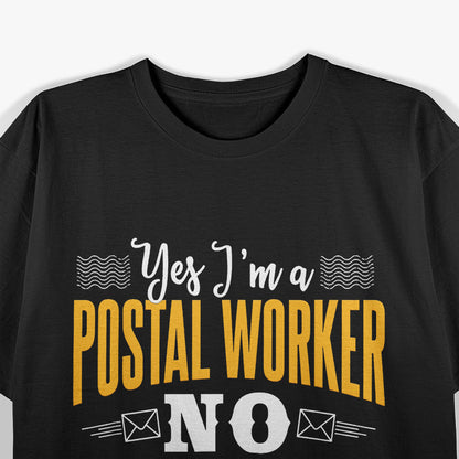 Postal Worker Funny Mail Carrier Mailman Post Office T-Shirt