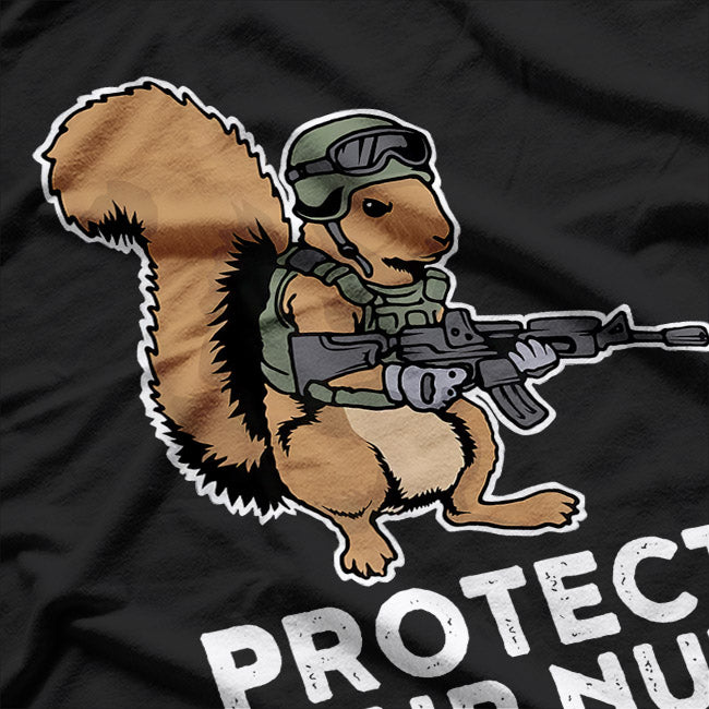 Protect Your Nuts: Squirrel Humor T-Shirt