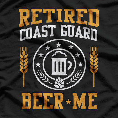 Retired Coast Guard Funny Retirement Humor Veteran Pride T-Shirt