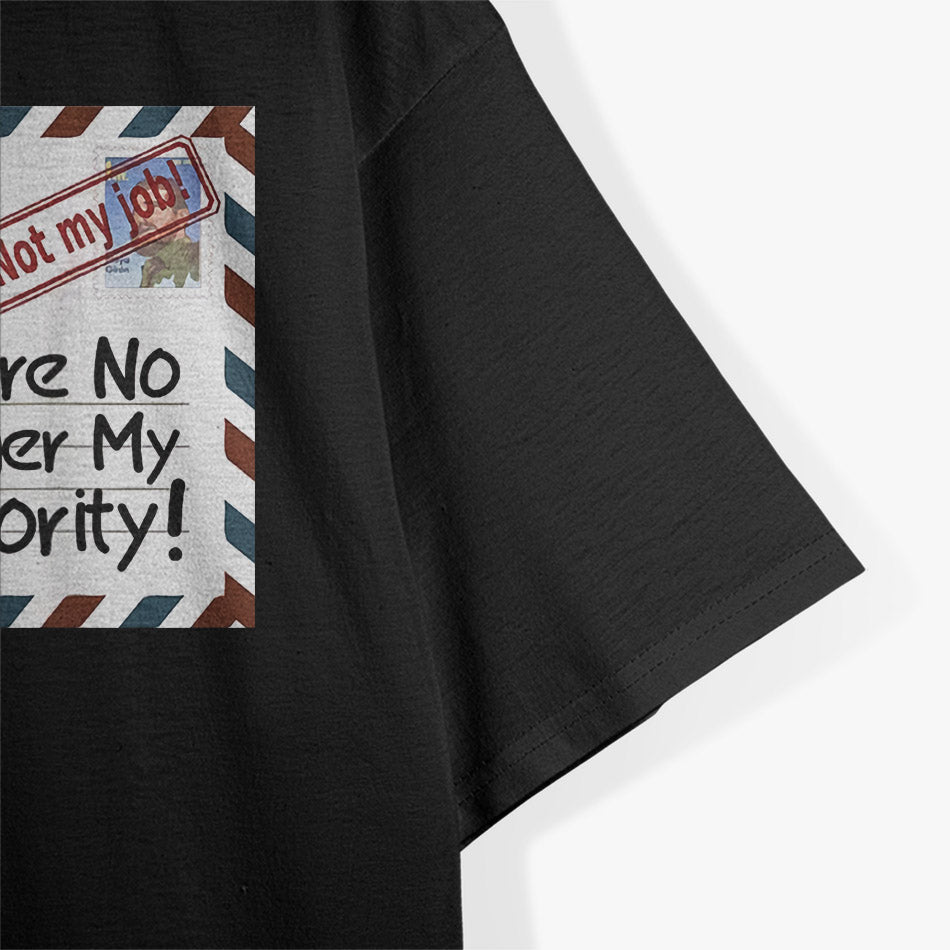Retired Postal Worker No Longer My Priority Retirement T-Shirt