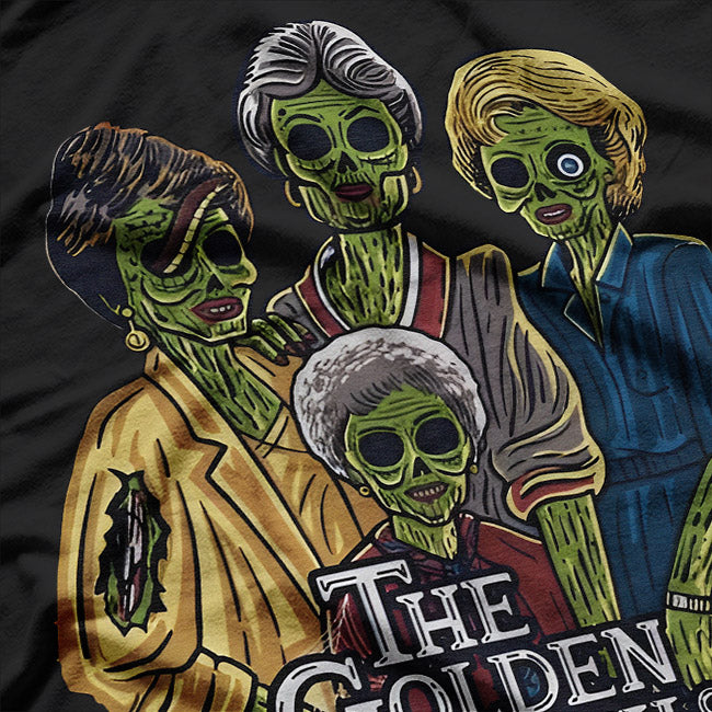 The Golden Ghouls – Retro Spooky Squad Humor Love T-Shirt