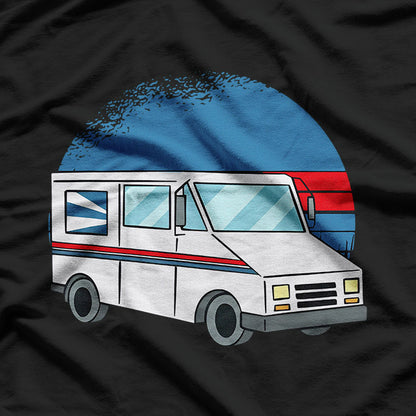 Trucker Postal Carrier – Mailman Delivery Route Graphic Love T-Shirt