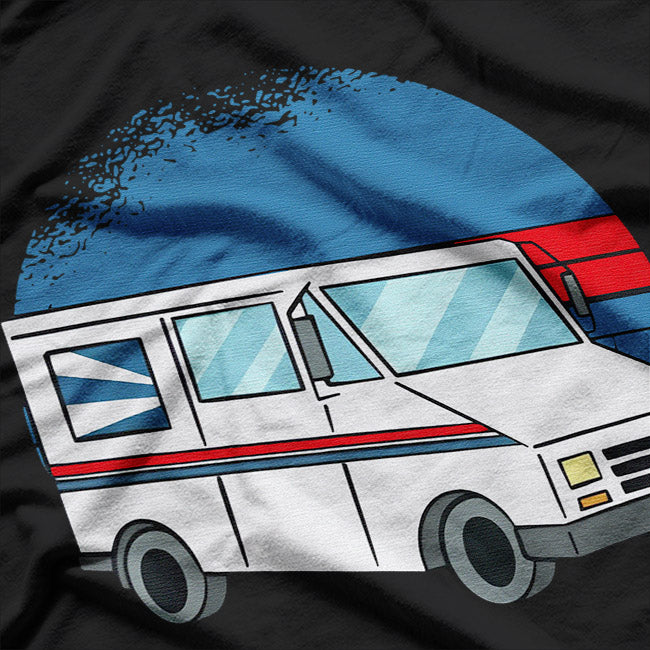 Trucker Postal Carrier – Mailman Delivery Route Graphic Love T-Shirt