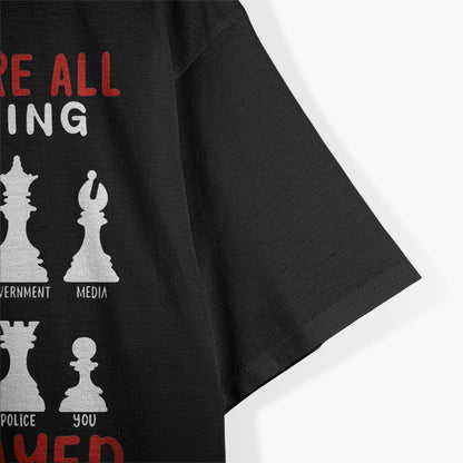 Chess Conspiracy: Anti-Government Strategy T-Shirt