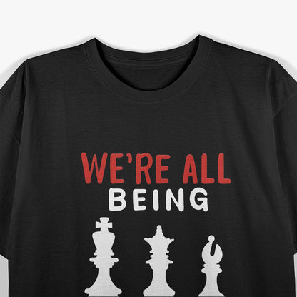 Chess Conspiracy: Anti-Government Strategy T-Shirt