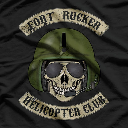 Fort Rucker Helicopter Club: Elite Aviator Training T-Shirt