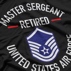 Master Sergeant Retired: Honoring Years of Service T-Shirt