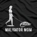 Maligator Mom: Funny Belgian Malinois Dog Owner T-Shirt