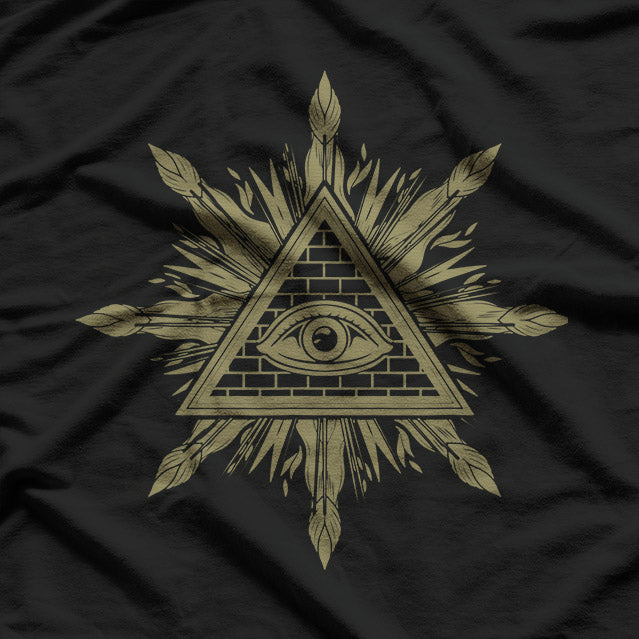 Pagan Occult: Witchcraft & All-Seeing Eye Pyramid T-Shirt