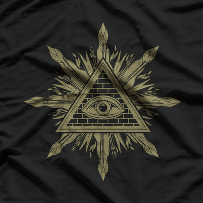 Pagan Occult: Witchcraft & All-Seeing Eye Pyramid T-Shirt