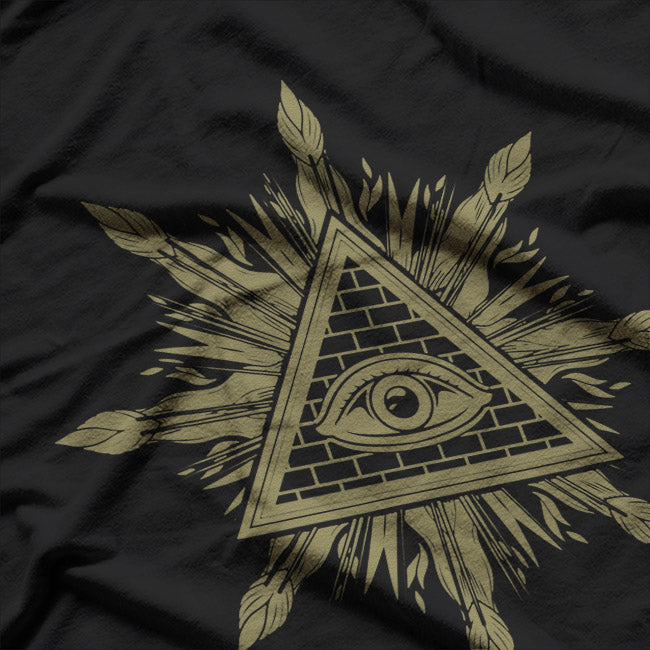 Pagan Occult: Witchcraft & All-Seeing Eye Pyramid T-Shirt
