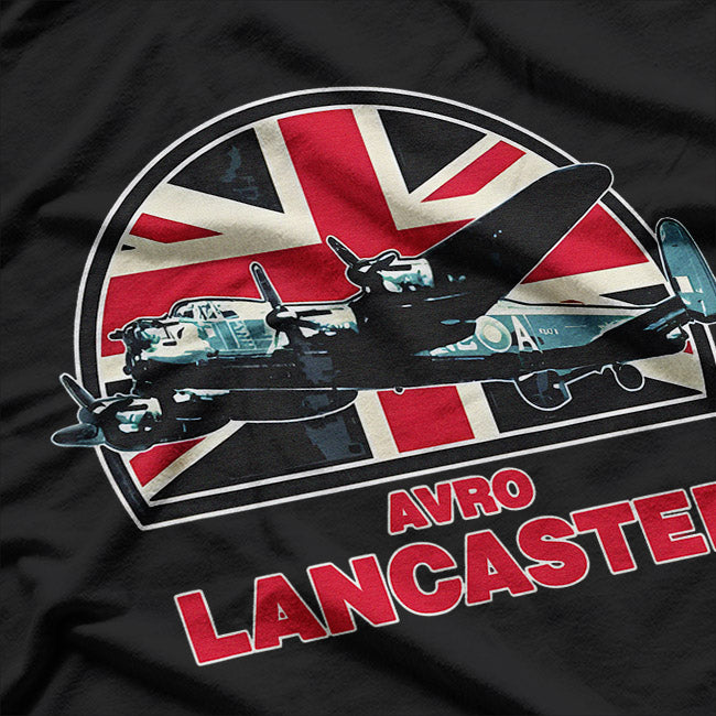 RAF Avro Lancaster – WWII British Bomber Aircraft T-Shirt