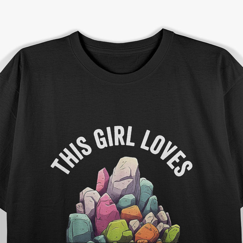 Rock Collector Graphic Funny Geology Rockhound T-Shirt