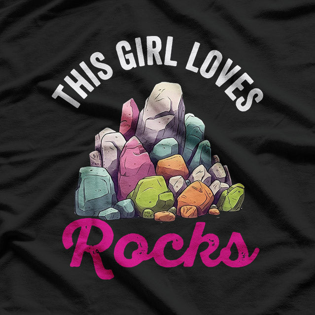Rock Collector Graphic Funny Geology Rockhound T-Shirt