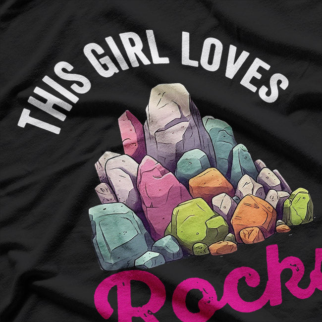 Rock Collector Graphic Funny Geology Rockhound T-Shirt