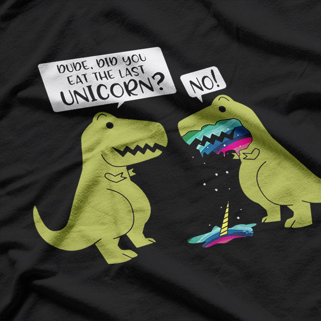 The Last Unicorn Dinosaur: Mythical Prehistoric Adventure T-Shirt