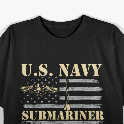U.S. Navy Submariner – Pride Runs Deep Silent Service T-Shirt