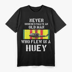 Vietnam Veteran Military Vet USA American Flag T-Shirt