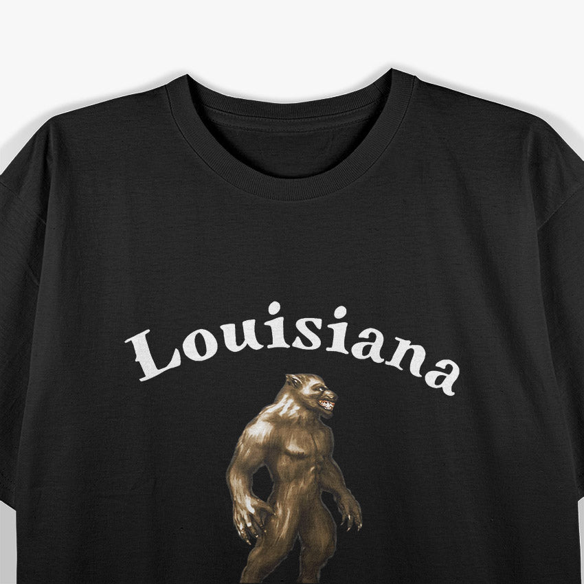 Louisiana Rougarou Swamp Legend Cryptid T-Shirt