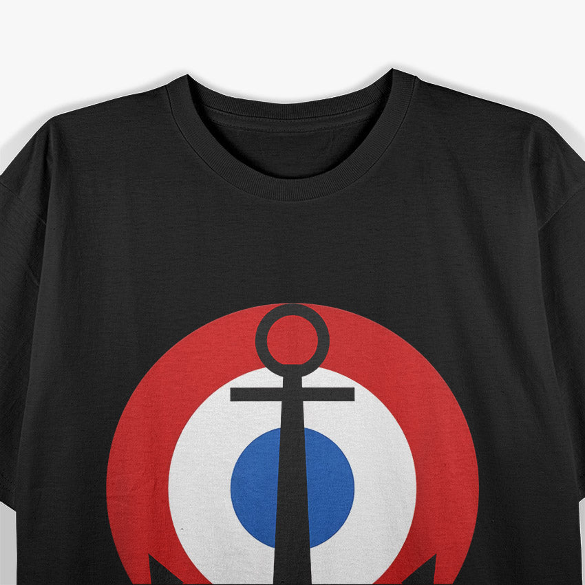 French Naval Aviation Roundel: Aéronavale Heritage T-Shirt