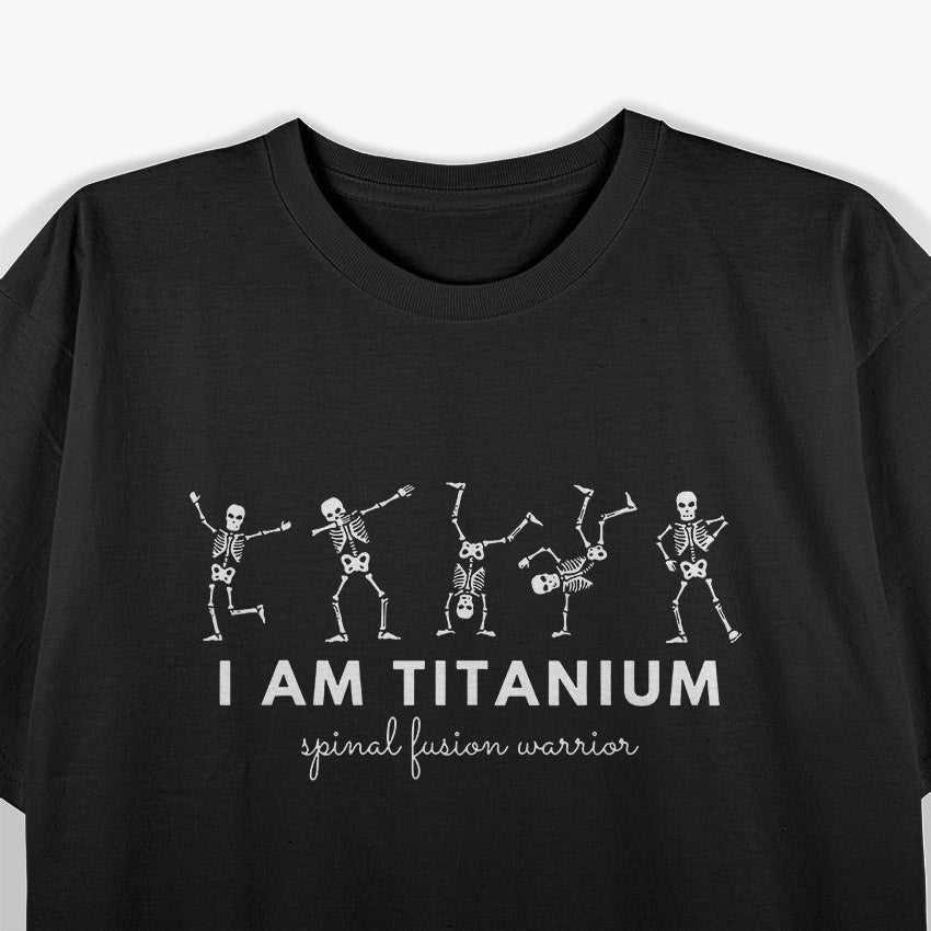 Spinal Fusion Surgery Recovery Funny Spine T-Shirt