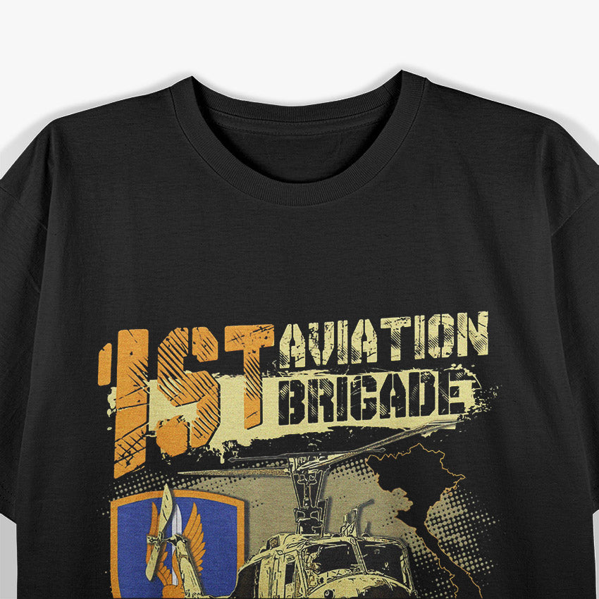 1st Aviation Brigade Military Insignia T-Shirt