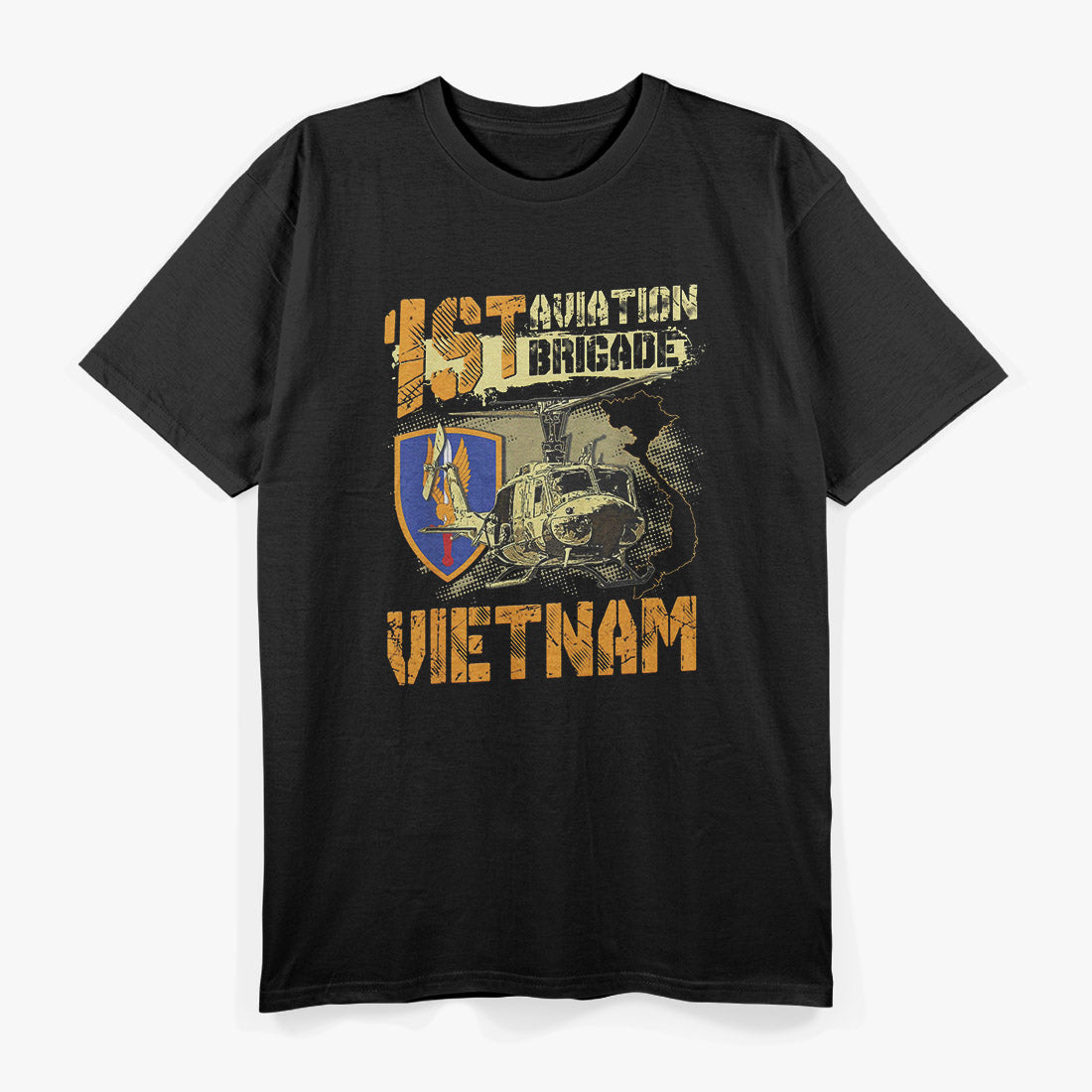 1st Aviation Brigade Military Insignia T-Shirt